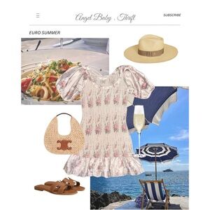 *SOLD* Y2k Ballet Cottage milkmaid dainty LoveShakeFancy Violet Silk Mini Dress